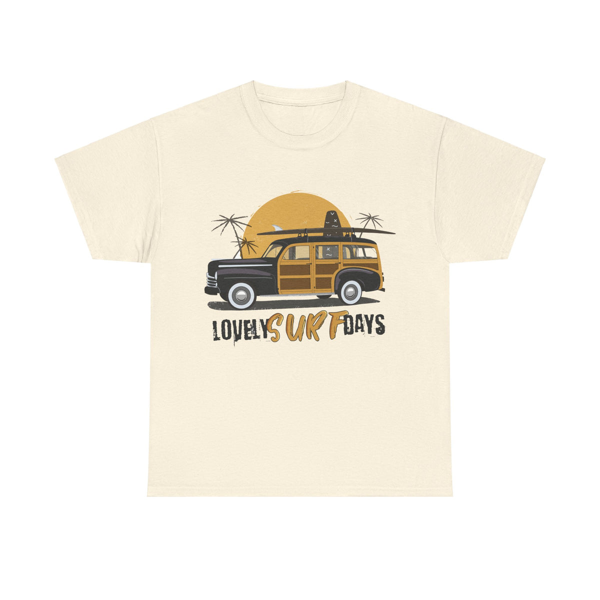 Retro Surfer Vintage Car design - Funky Aviation
