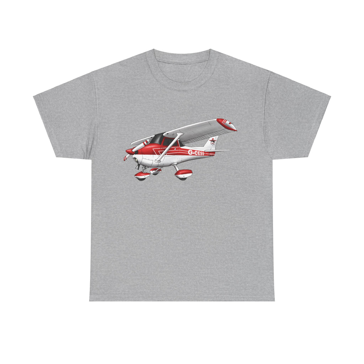 Aircraft Pilot Unisex Tee - LAC Cessna 152 Hand Drawn Design