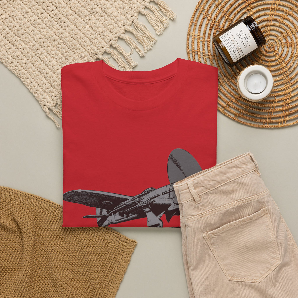 Vintage Airplane Graphic T-Shirt