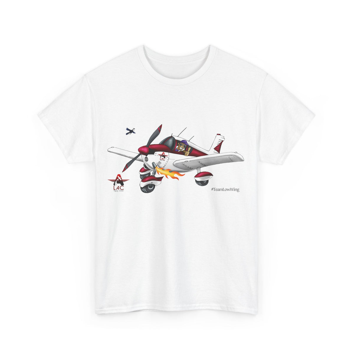 Hand Drawn LAC Piper PA28 T-Shirt