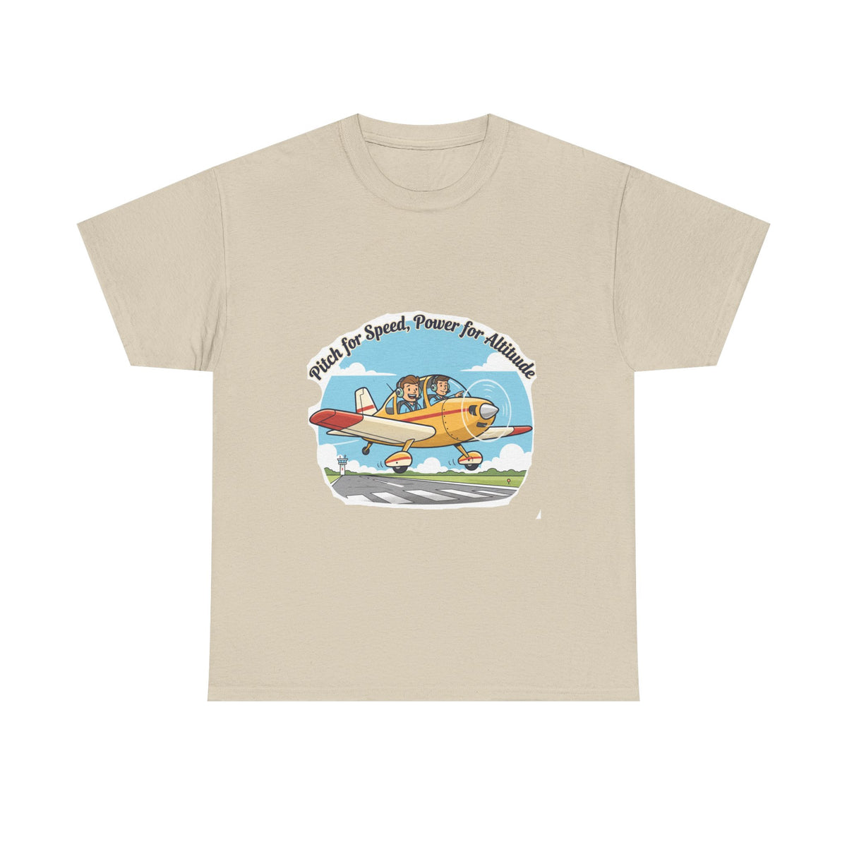Pitch for Airspeed Power for Altitude Pilot T-Shirt