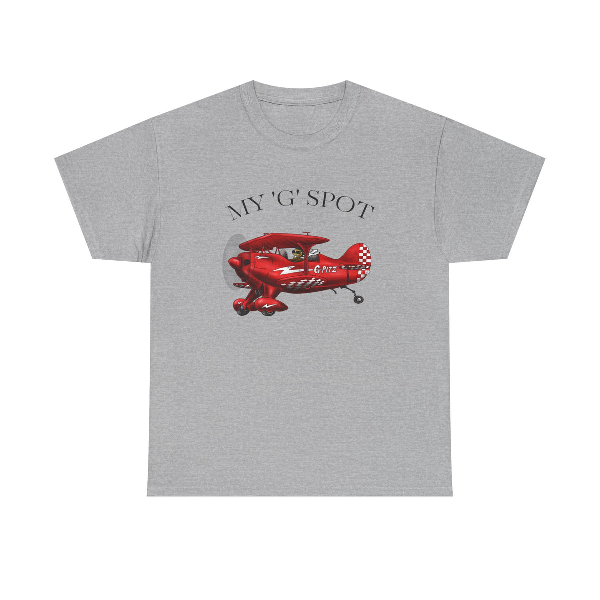 My 'G' Spot Aerobatic Unisex Heavy Cotton Tee