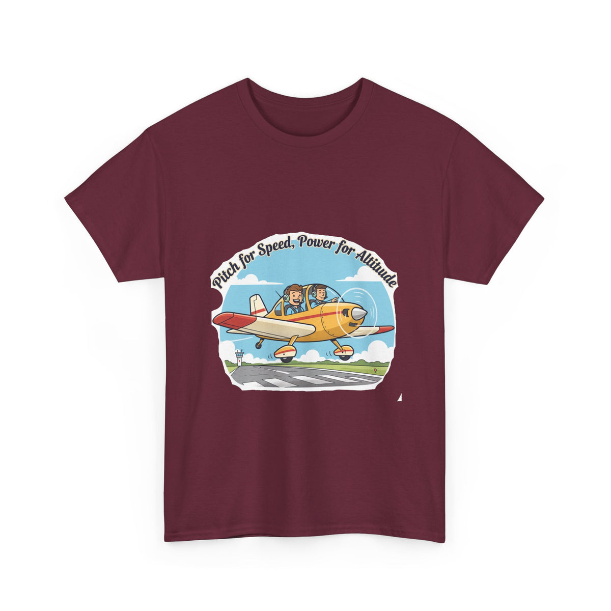 Pitch for Airspeed Power for Altitude Pilot T-Shirt
