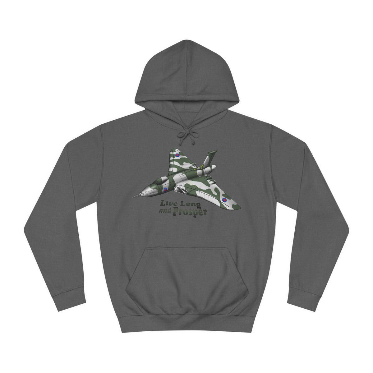 Vulcan Bomber Aircraft Unisex College Hoodie - Funky Aviation