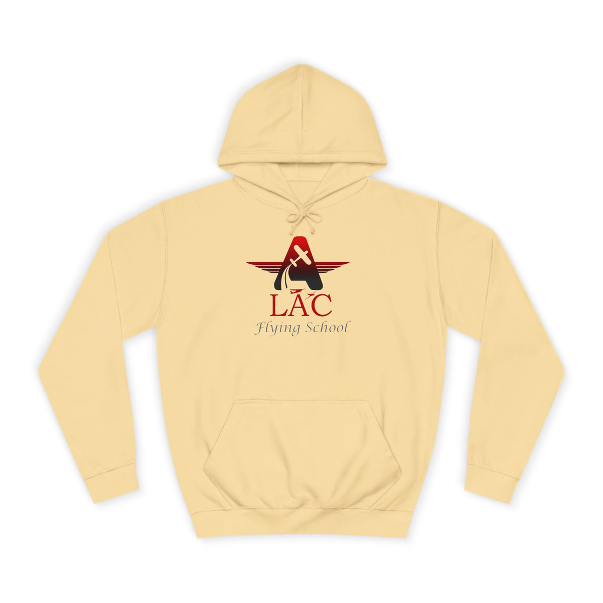 College Hoodie - LAC Flying School Logo