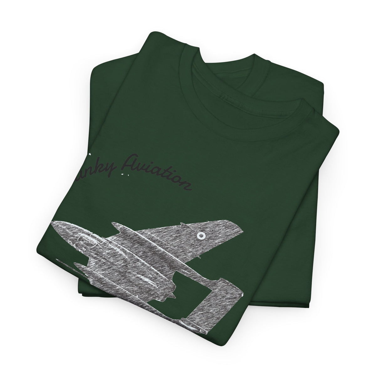 Funky Aviation Sea Vixen Vintage Aircraft T-Shirt