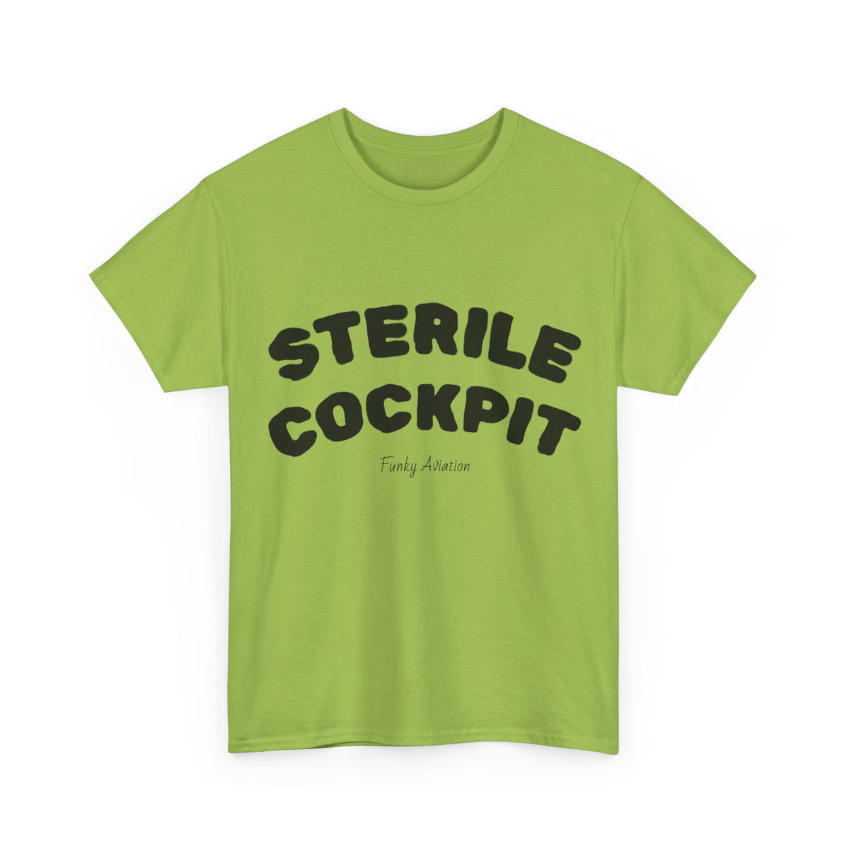 Sterile Cockpit Graphic Tee — Funny Aviation Pilot T-Shirt