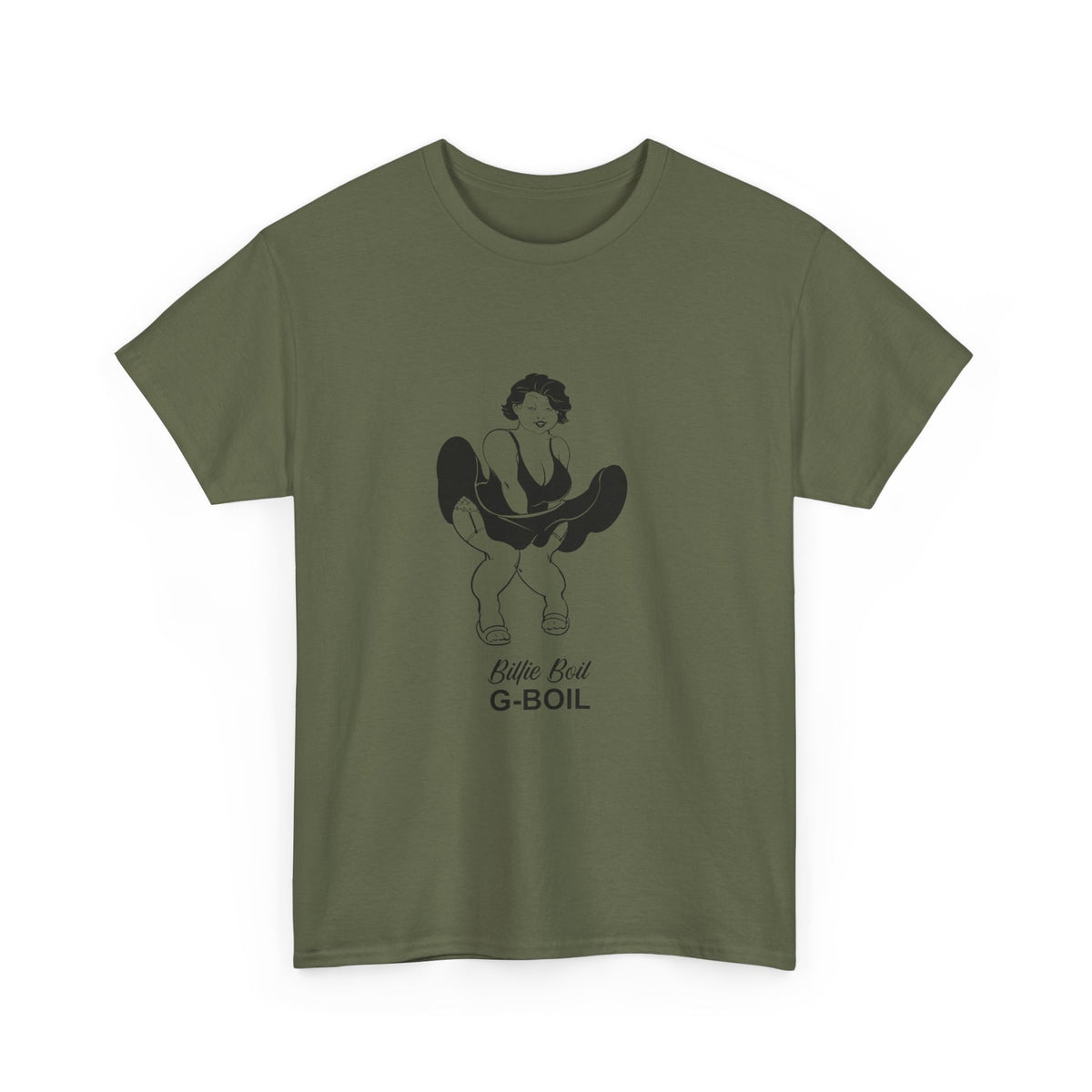 Cartoon Aircraft Unisex Tee - Billie Boil Cessna 172 Design