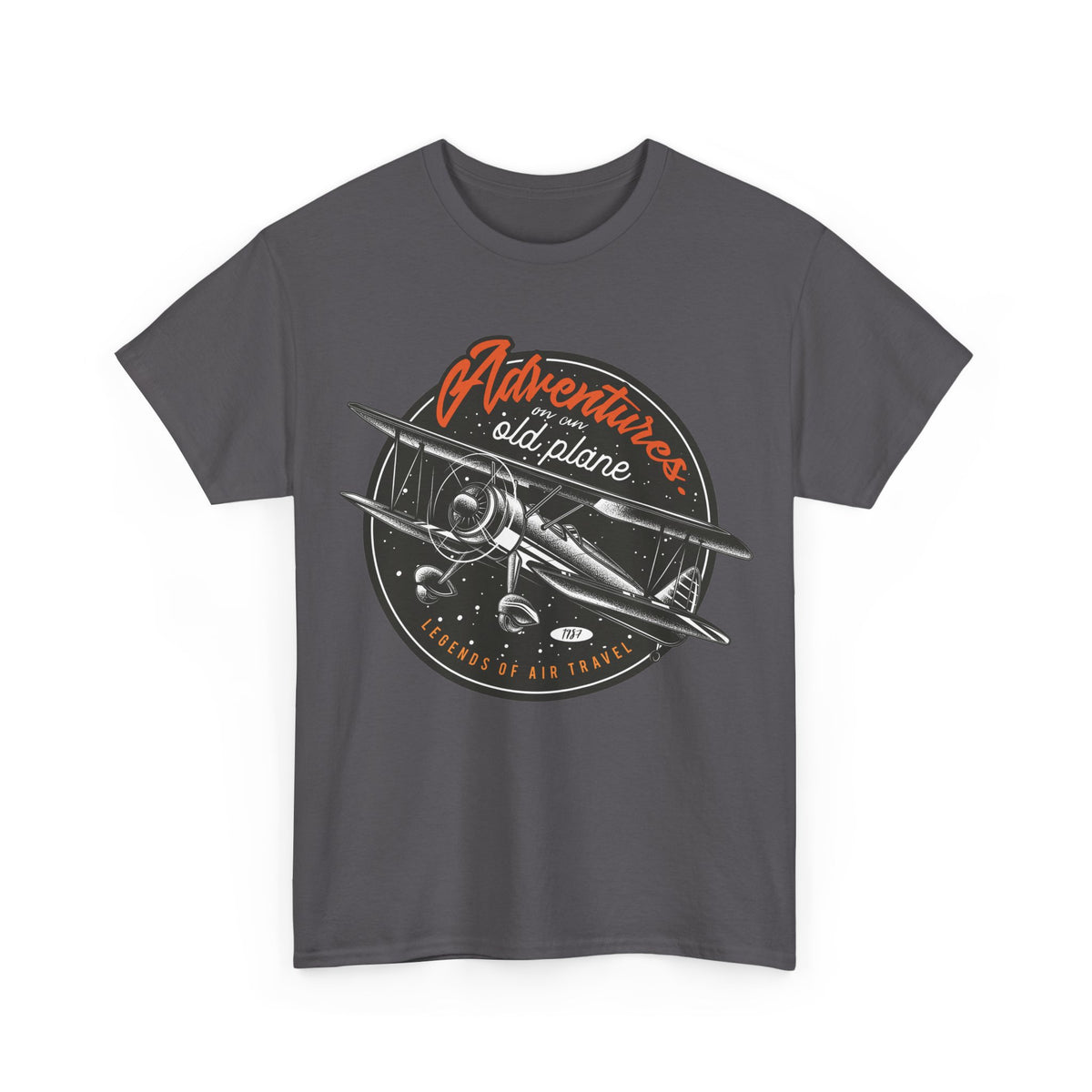 Adventure Airplane Vintage Aviation T-Shirt