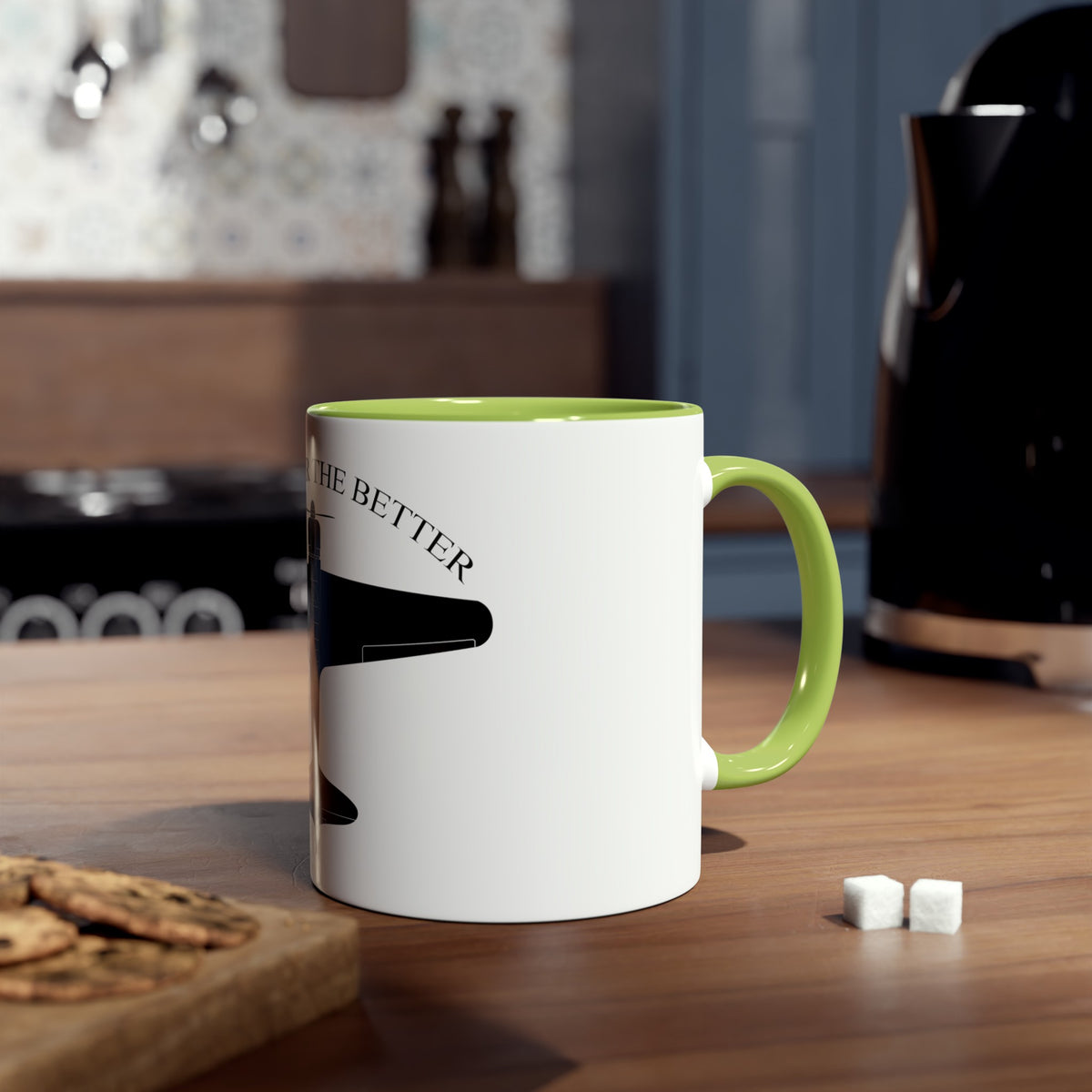 The Older the Better Two-Tone Coffee Mugs, 11oz - Funky Aviation