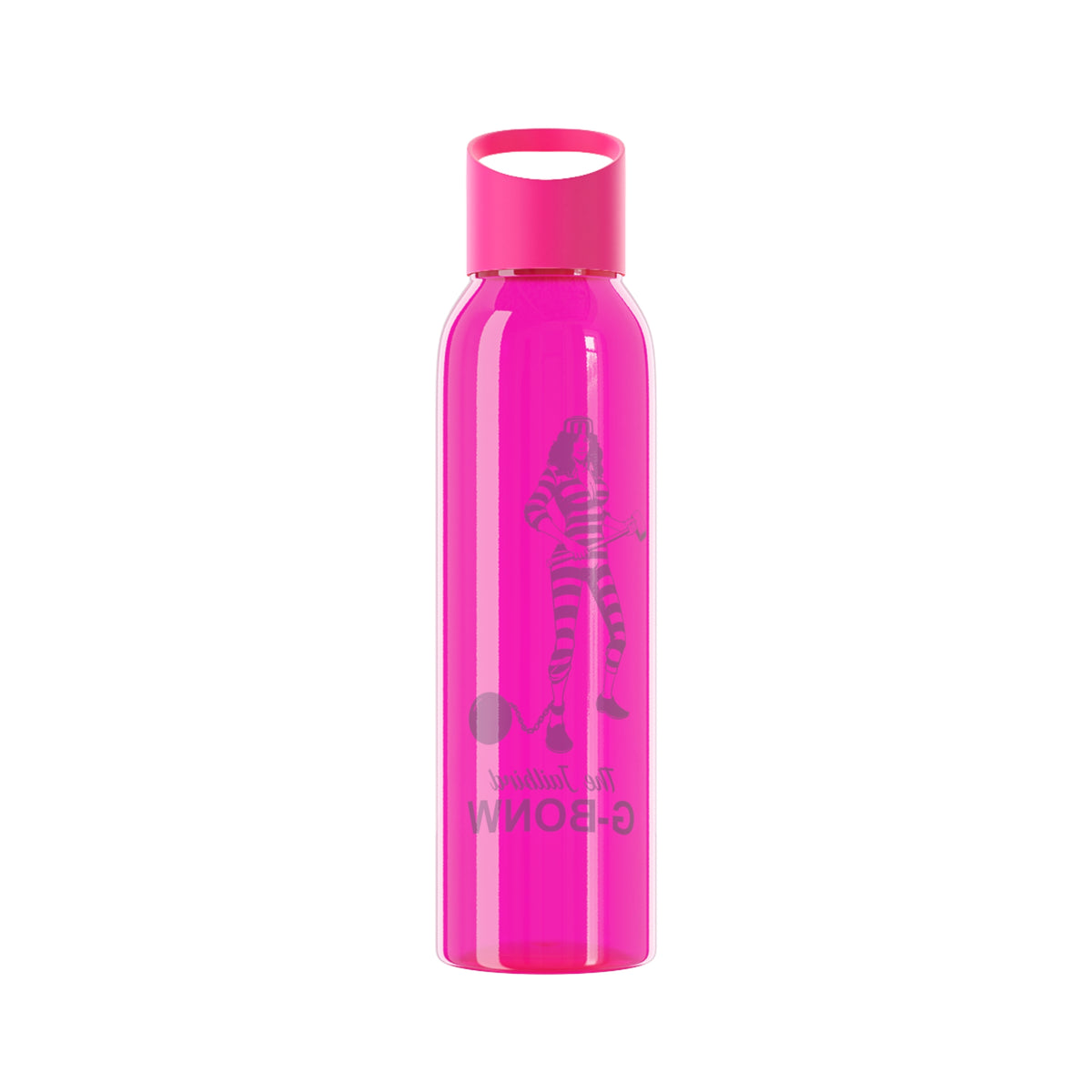 G-BONW Jailbird Glass Water Bottle - Vintage Style Design