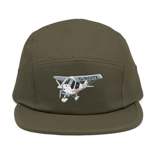 Rotax Ikarus C42 Sports Aviation Racing Embroidered 5-Panel Cap