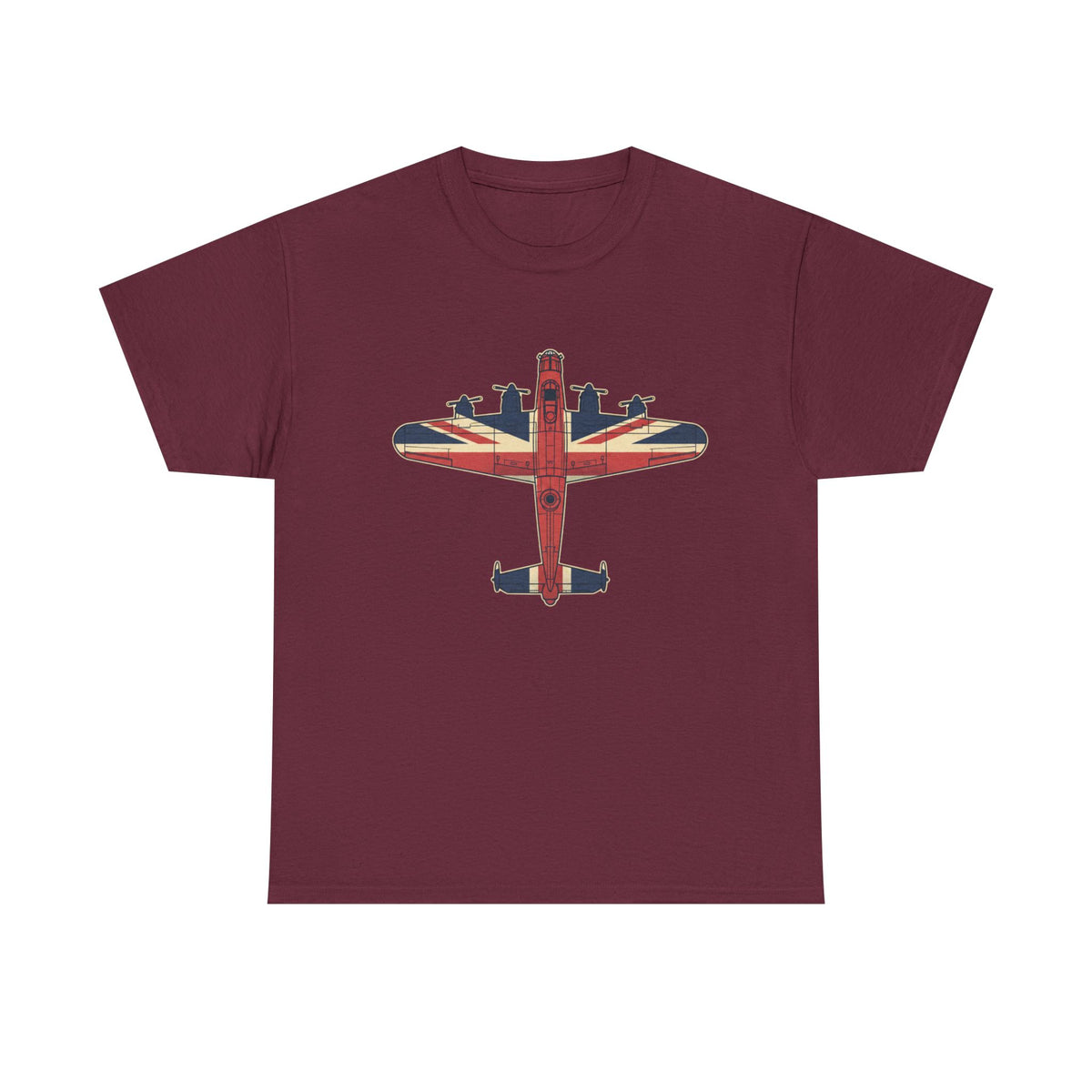 British Aviation Union Jack Bomber T-Shirt