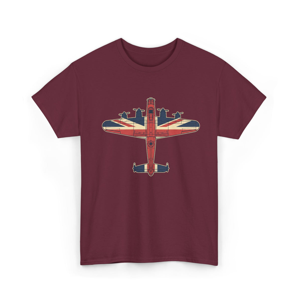 British Aviation Union Jack Bomber T-Shirt