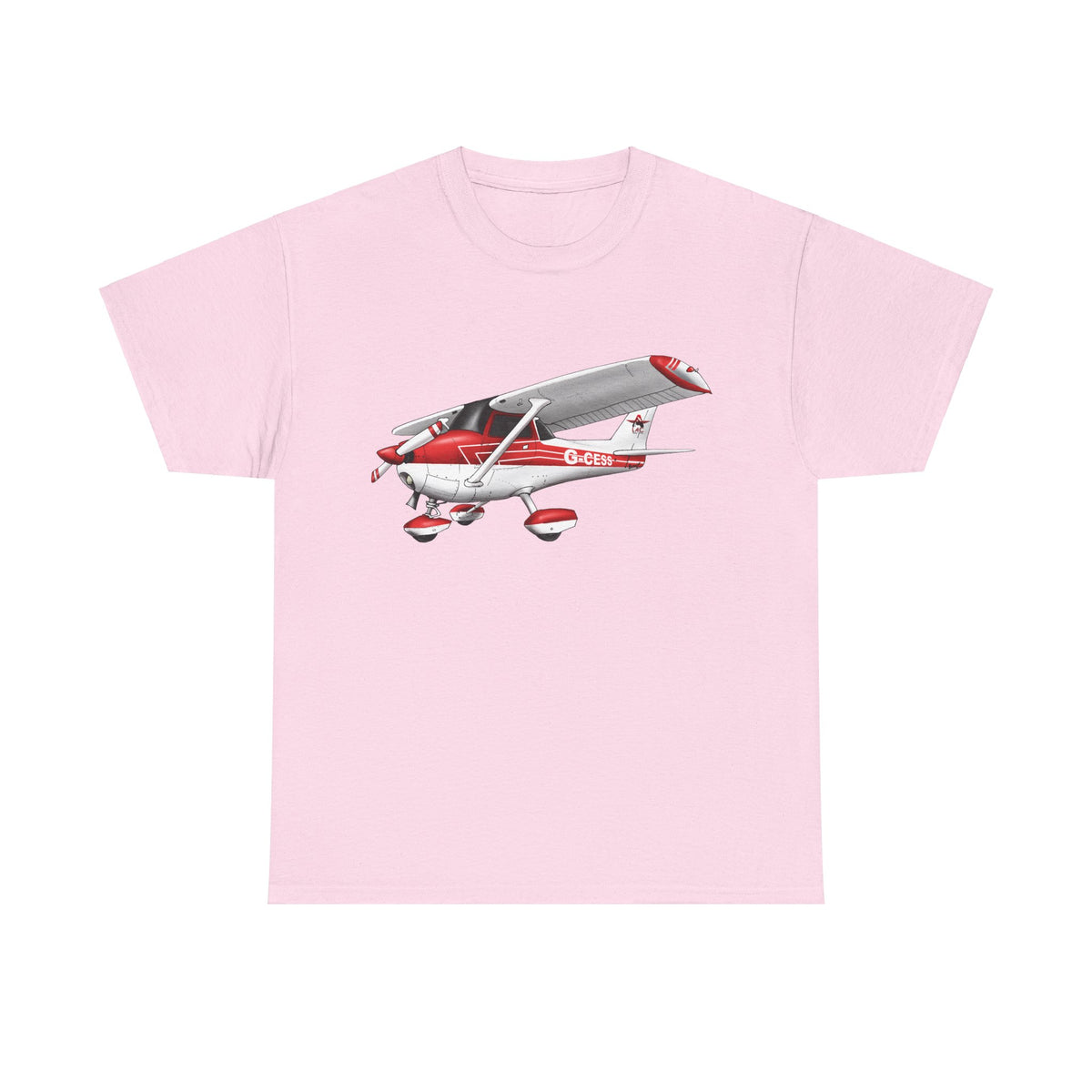 Aircraft Pilot Unisex Tee - LAC Cessna 152 Hand Drawn Design
