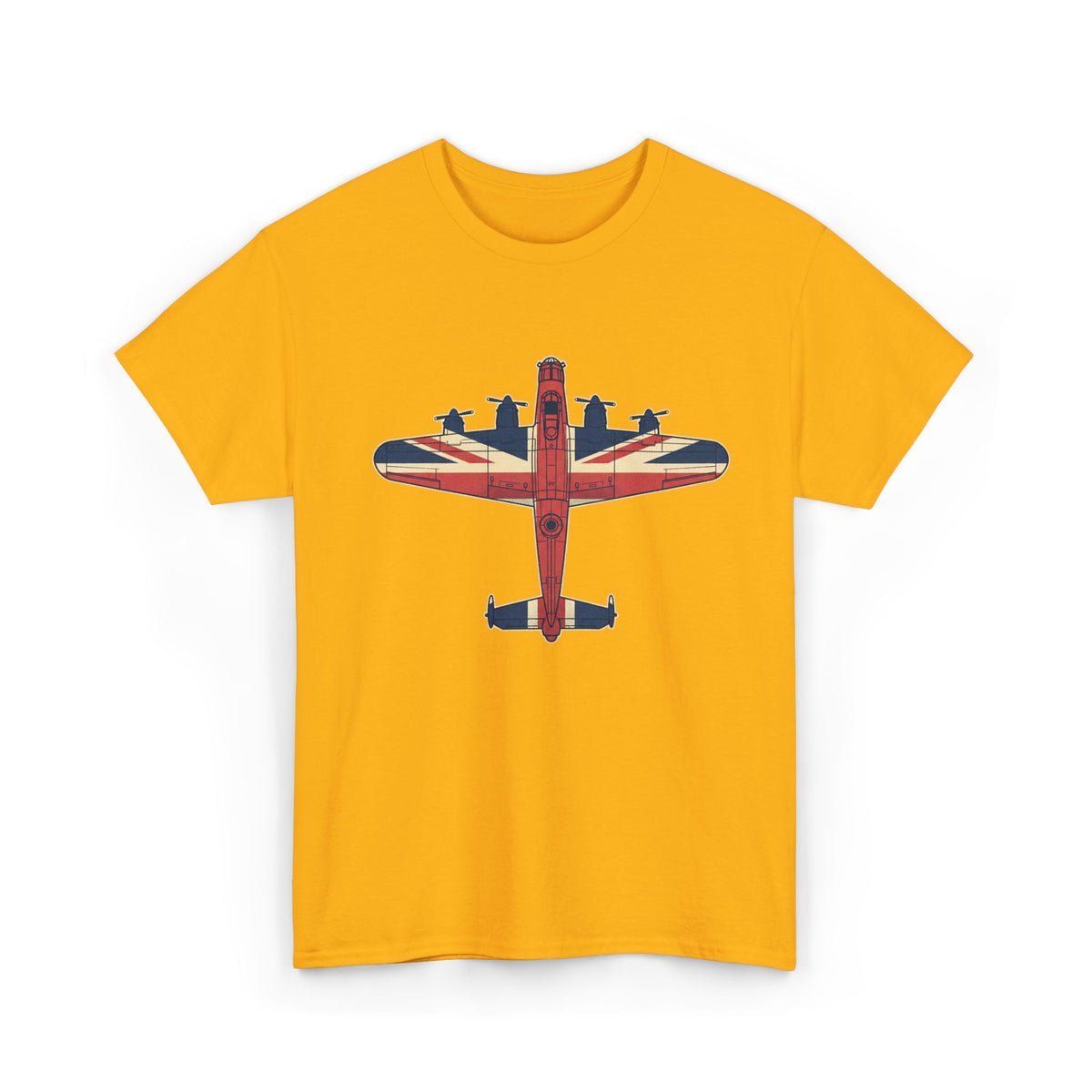 British Aviation Union Jack Bomber T-Shirt
