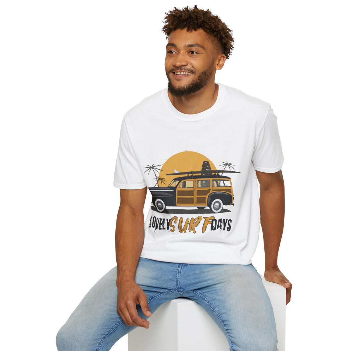 Surfs up vintage Retro design