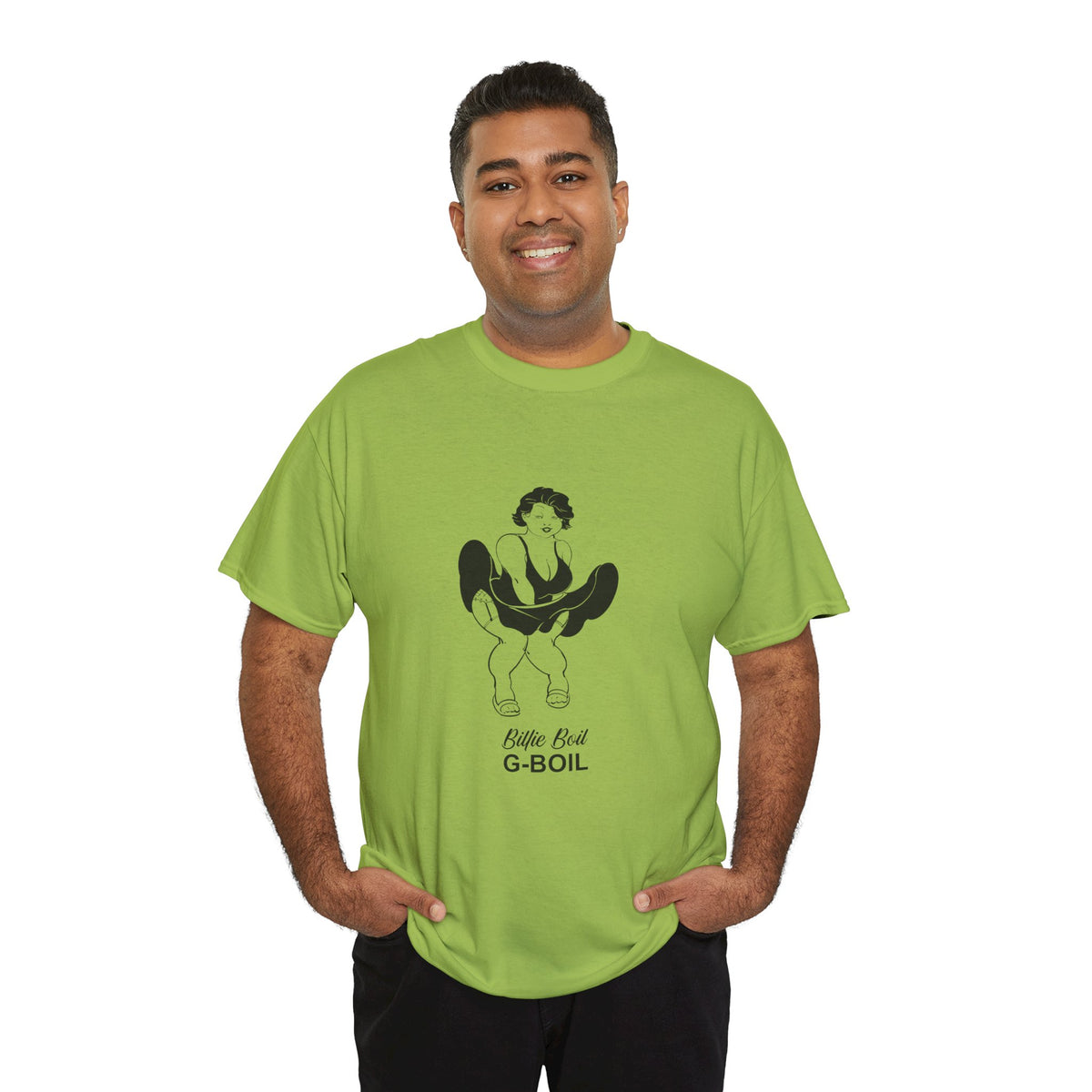 Cartoon Aircraft Unisex Tee - Billie Boil Cessna 172 Design