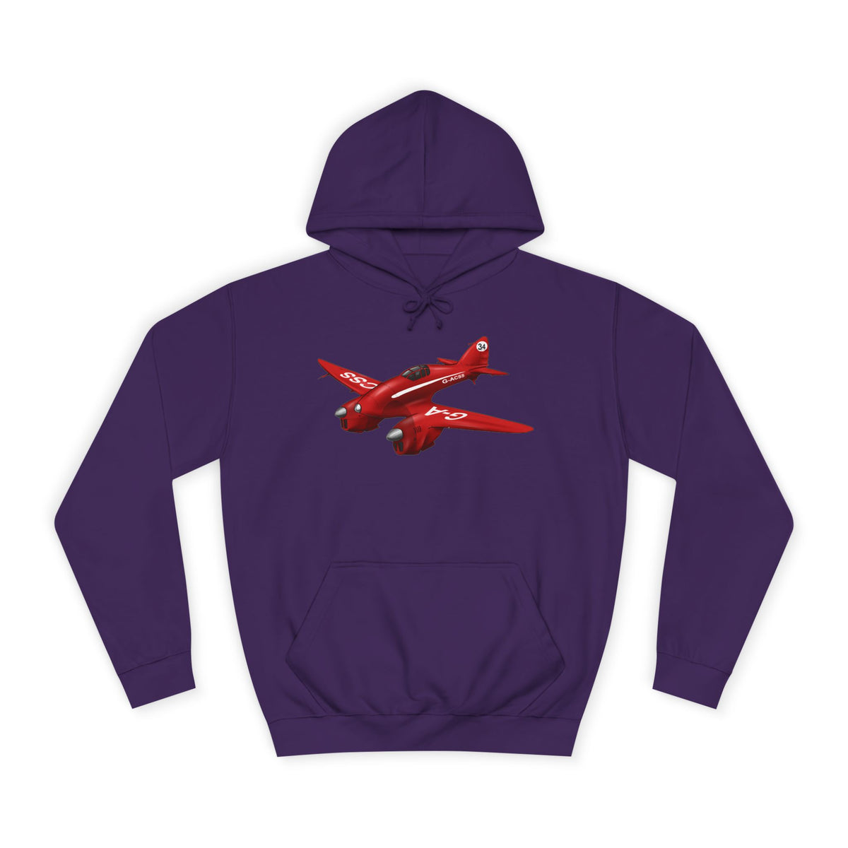 Historic Comet Racer - Historic Aircraft Hoodie