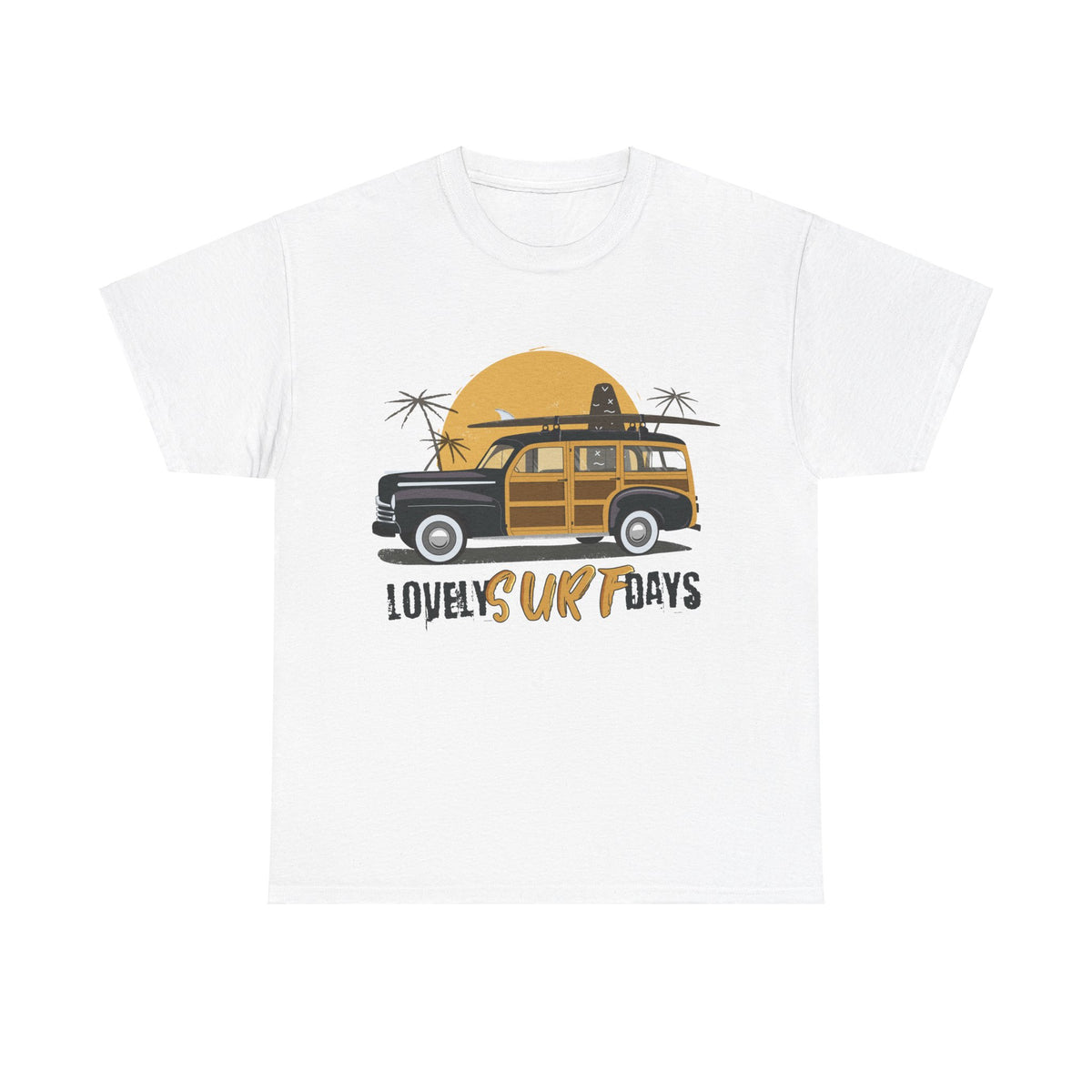 Retro Surfer Vintage Car design - Funky Aviation