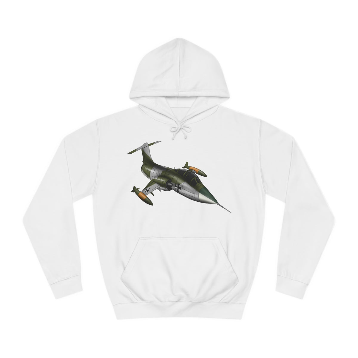 Starfighter Aircraft Design Unisex College Hoodie - Funky Aviation