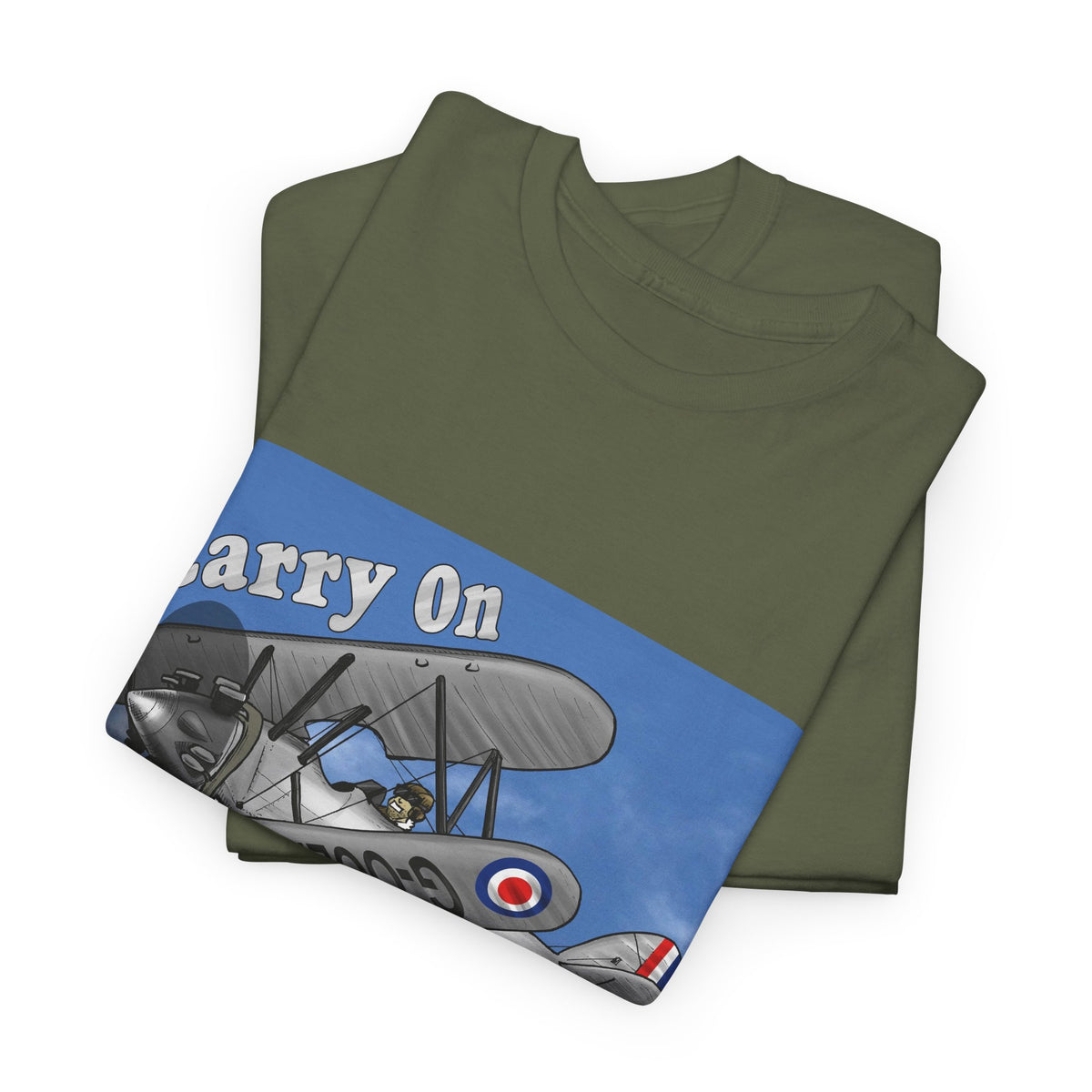 Carry On Flying Vintage Airplane T-Shirt