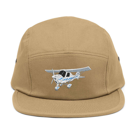 Ikarus C42 Racing Embroidered 5-Panel Cap