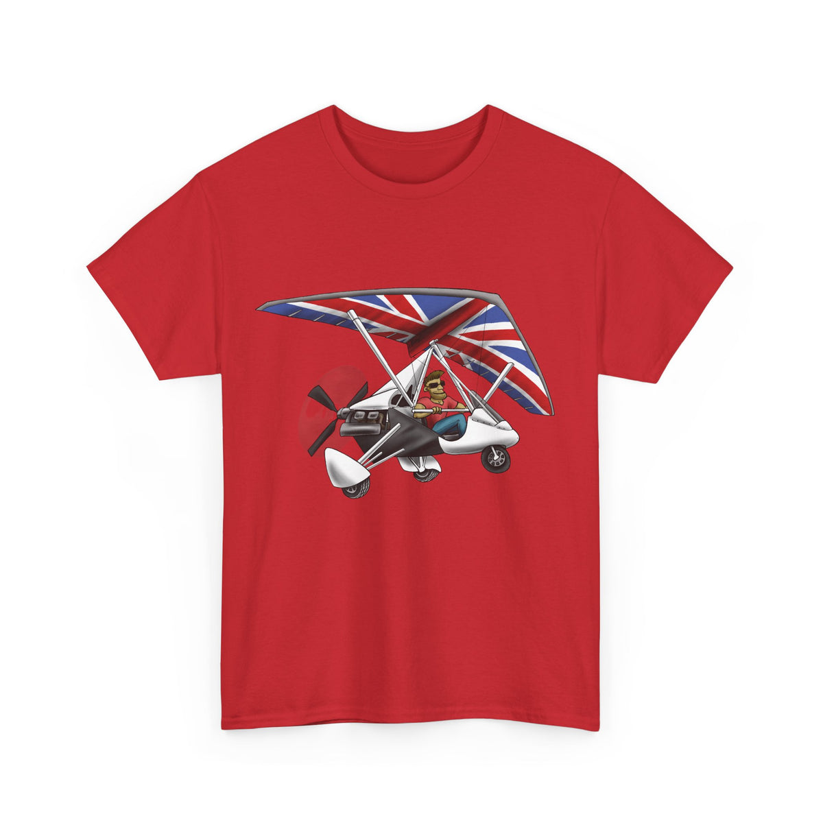 Flexwing Microlight Aircraft Tee – Perfect for Aviation Lovers