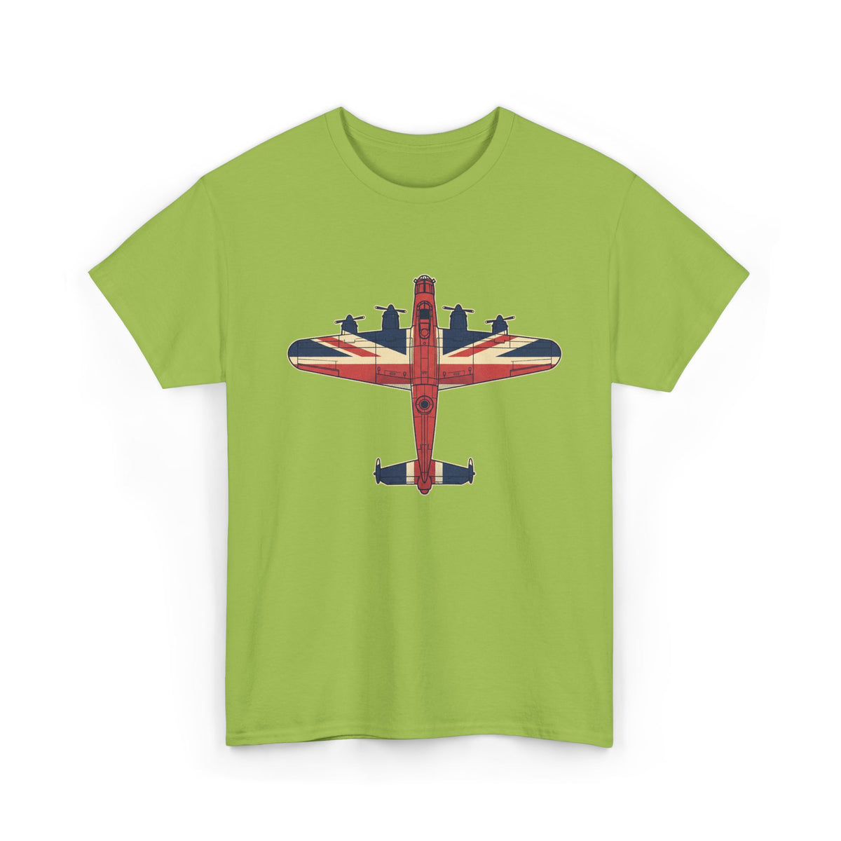 British Aviation Union Jack Bomber T-Shirt