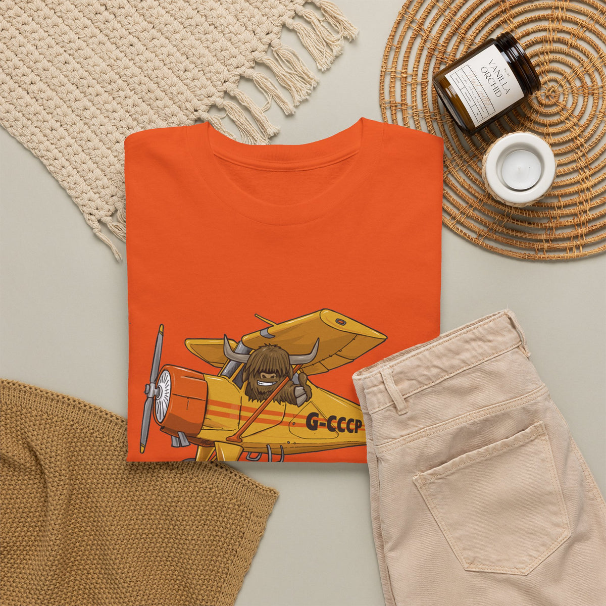 Yakety Yak Vintage Airplane Graphic Tee