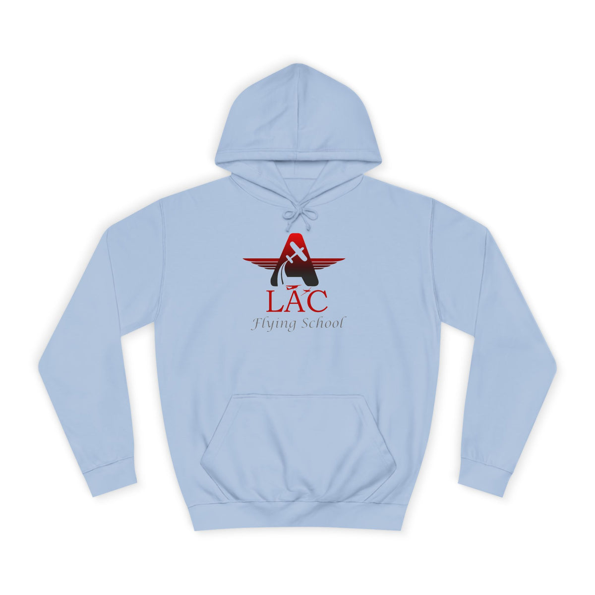 College Hoodie - LAC Flying School Logo