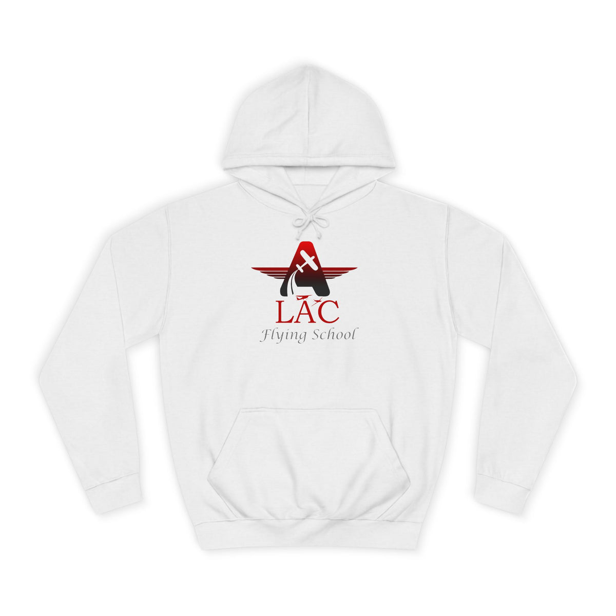 College Hoodie - LAC Flying School Logo