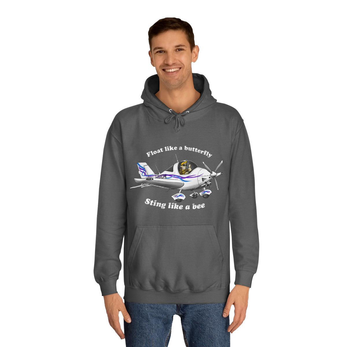 Sting Aircraft Unisex College Hoodie - Funky Aviation