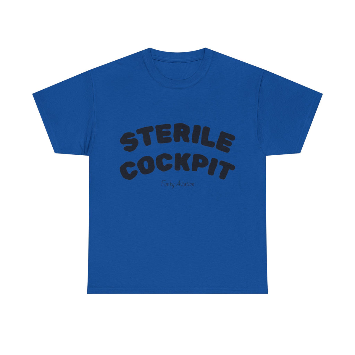 Sterile Cockpit Graphic Tee — Funny Aviation Pilot T-Shirt