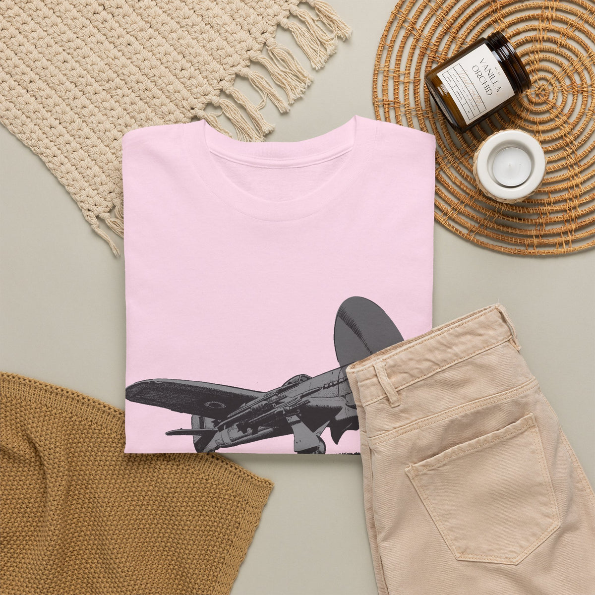 Vintage Airplane Graphic T-Shirt
