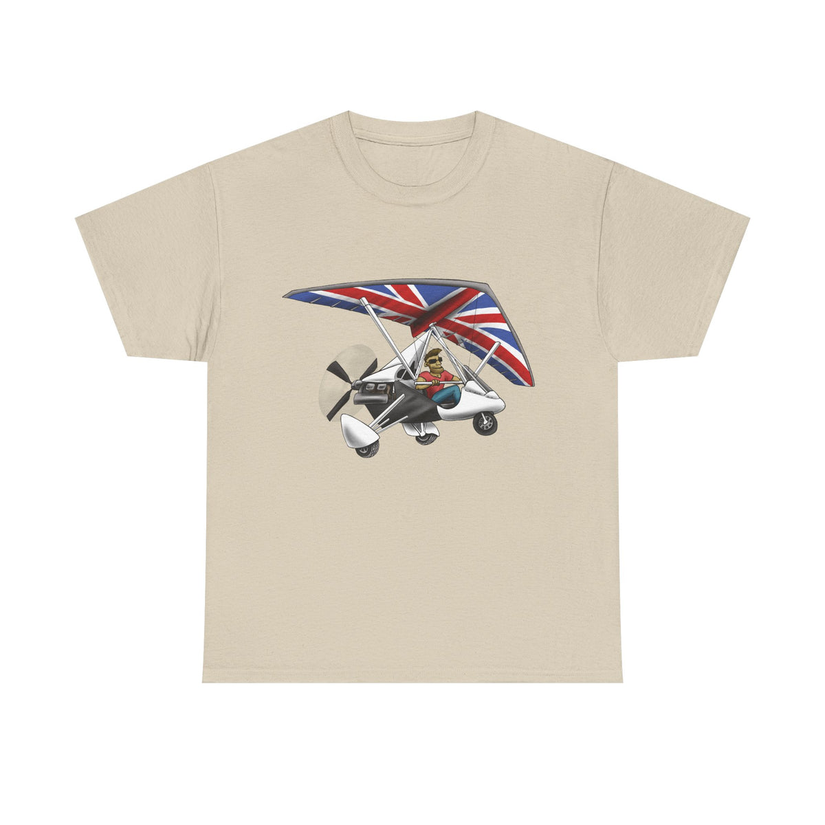 Flexwing Microlight Aircraft Tee – Perfect for Aviation Lovers