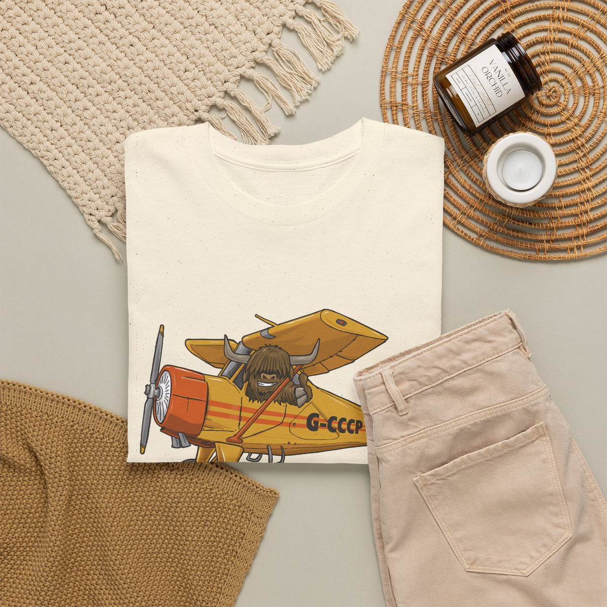 Yakety Yak Vintage Airplane Graphic Tee
