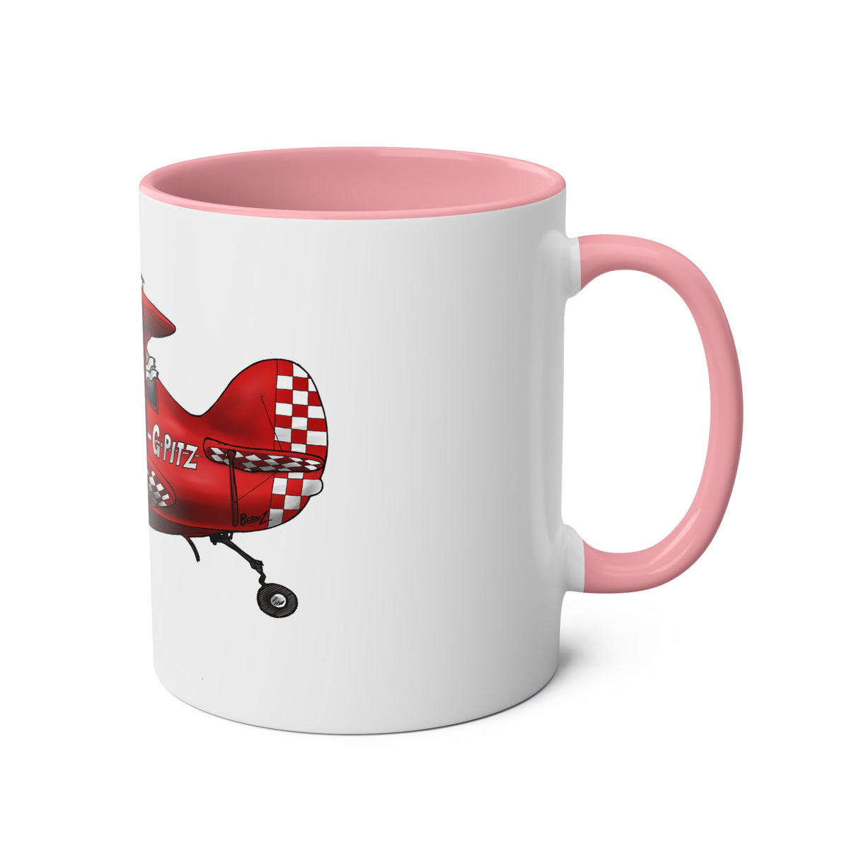 Pitts Special Aerobatic Two-Tone Coffee Mugs, 11oz