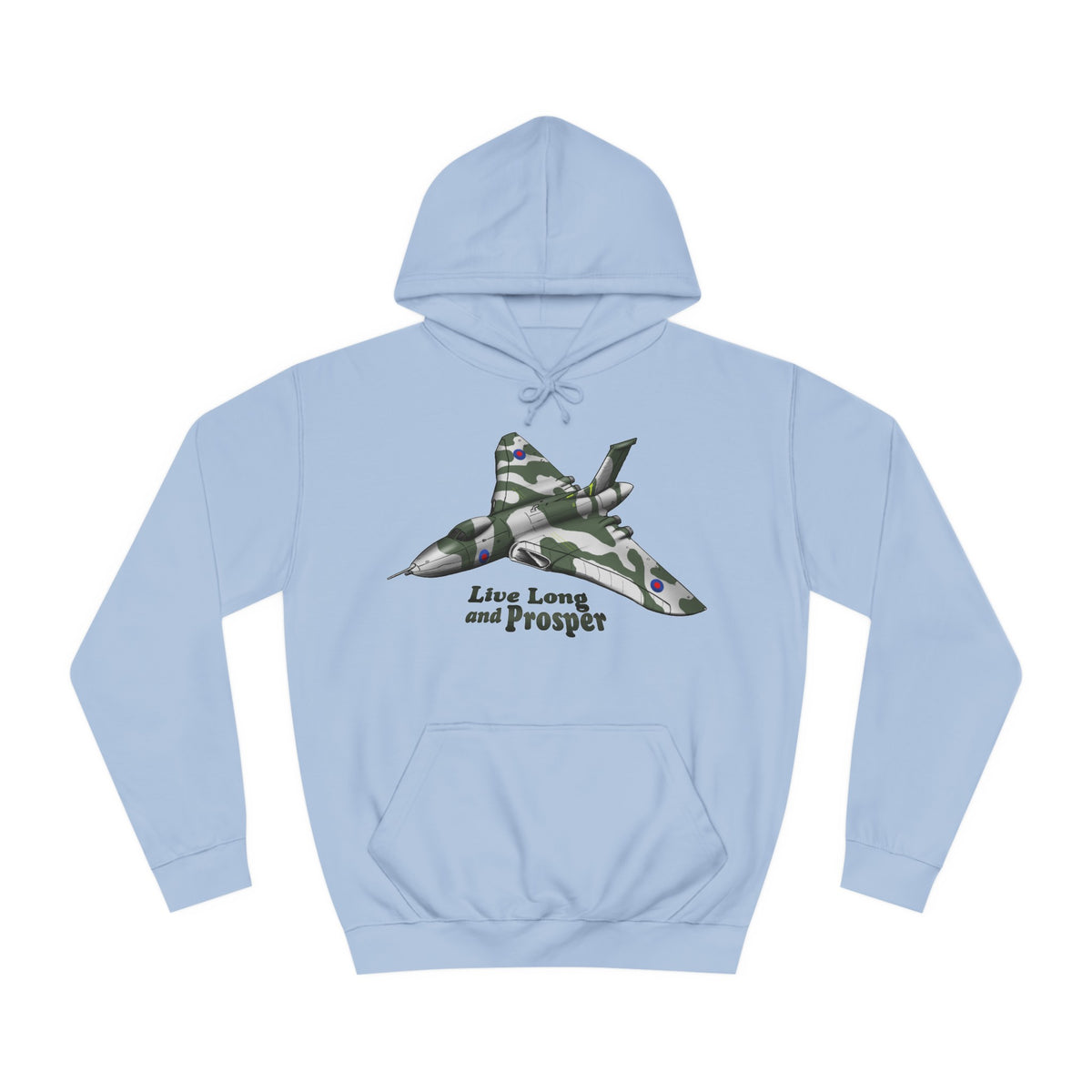 Vulcan Bomber Aircraft Unisex College Hoodie - Funky Aviation