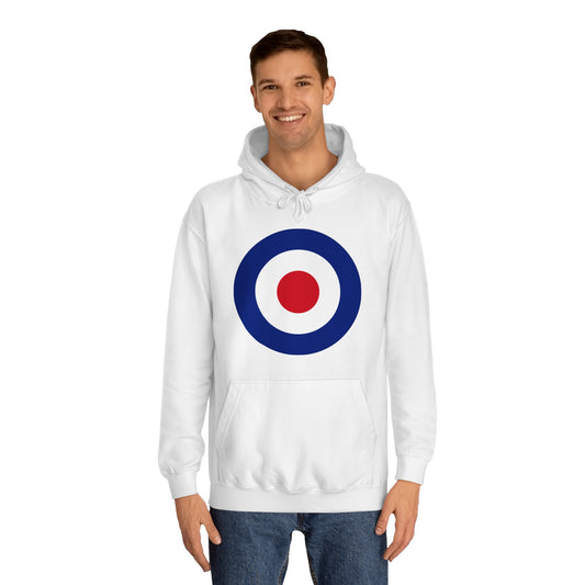Roundel Design Unisex College Hoodie