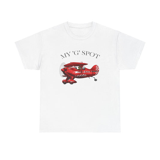 My 'G' Spot Aerobatic Unisex Heavy Cotton Tee
