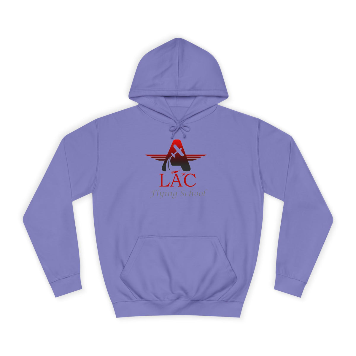 College Hoodie - LAC Flying School Logo