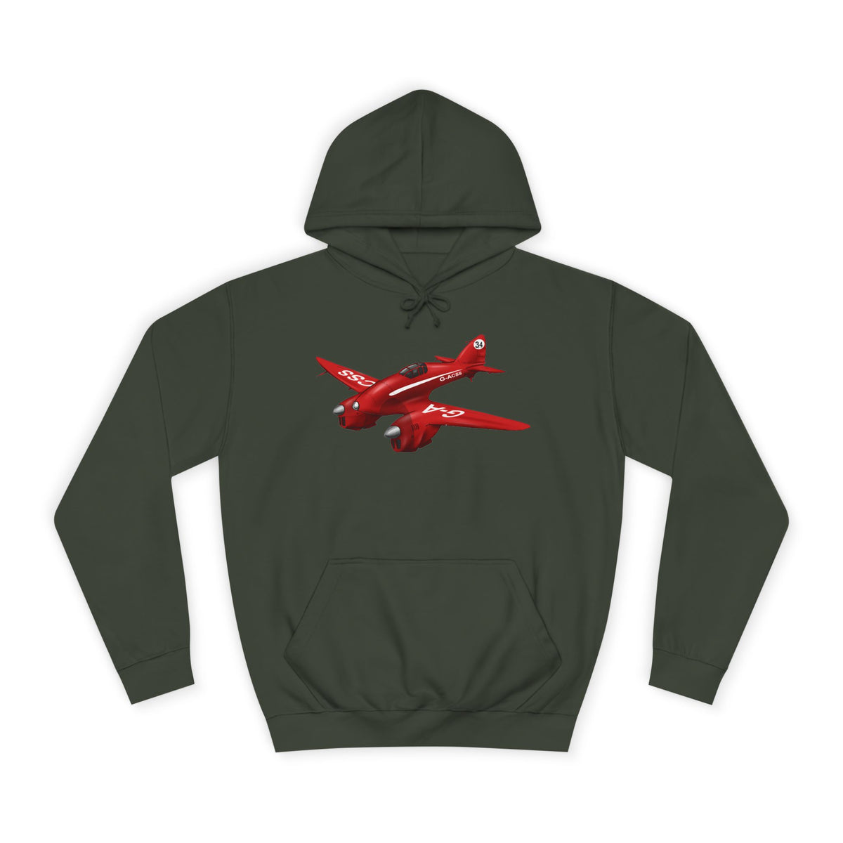 Historic Comet Racer - Historic Aircraft Hoodie