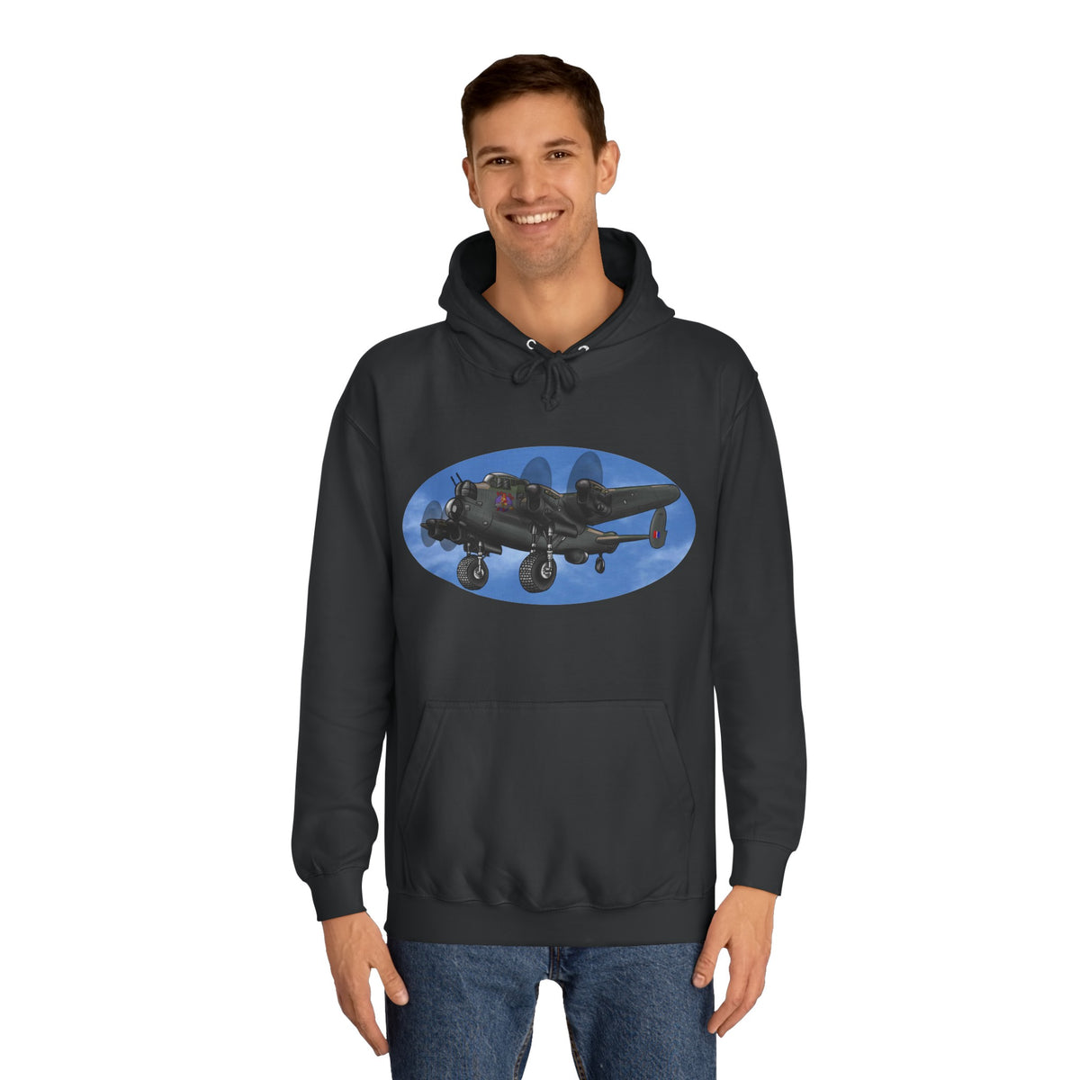 Lancaster Bomber Unisex College Hoodie - Funky Aviation