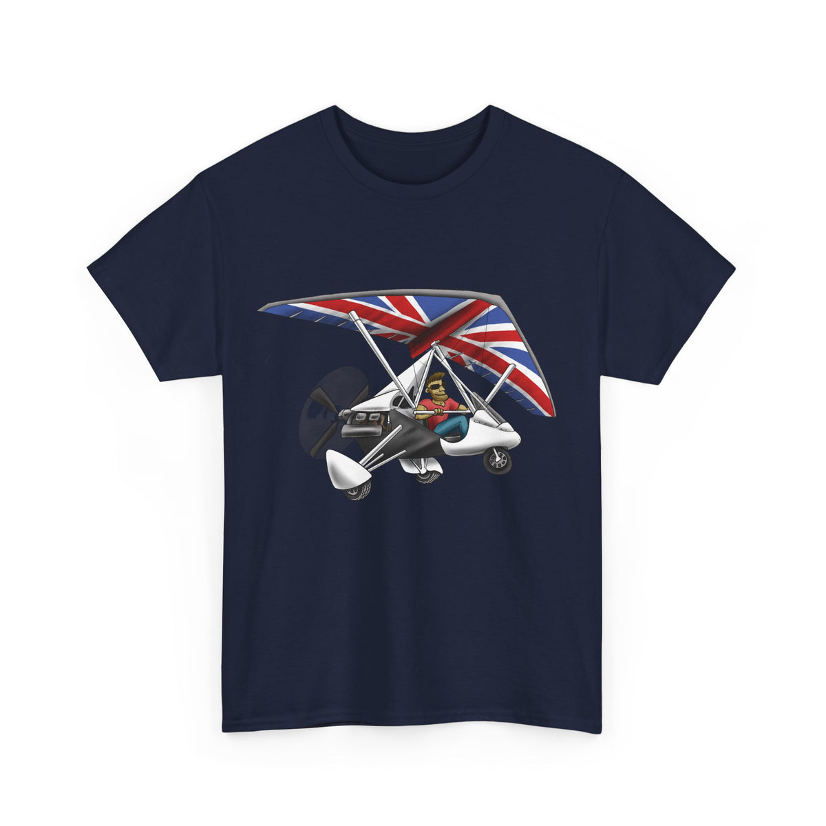 Flexwing Microlight Aircraft Tee – Perfect for Aviation Lovers