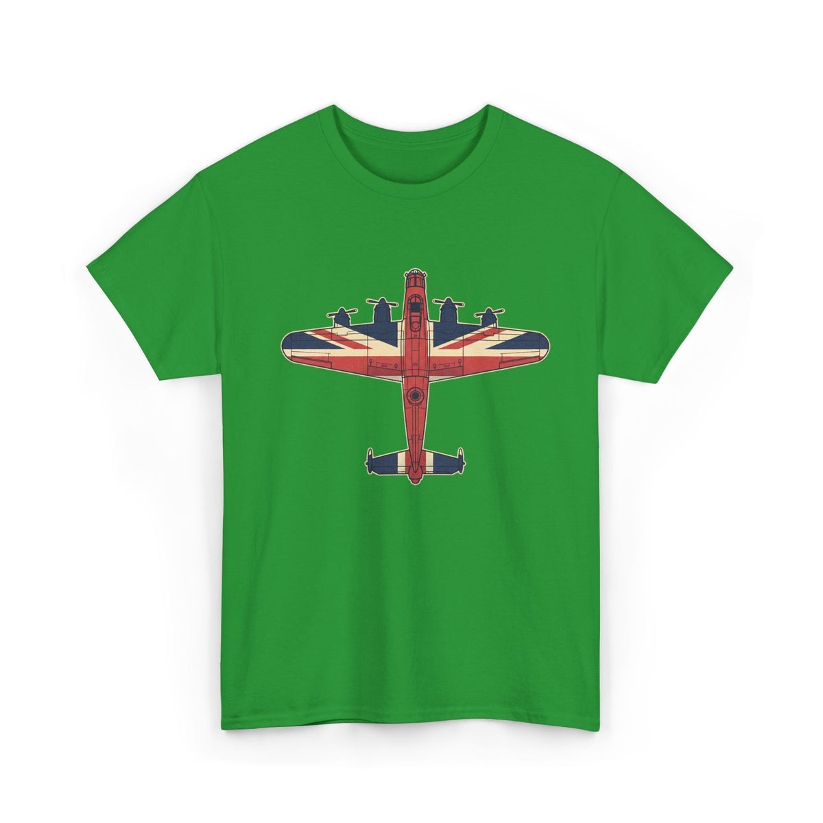 British Aviation Union Jack Bomber T-Shirt
