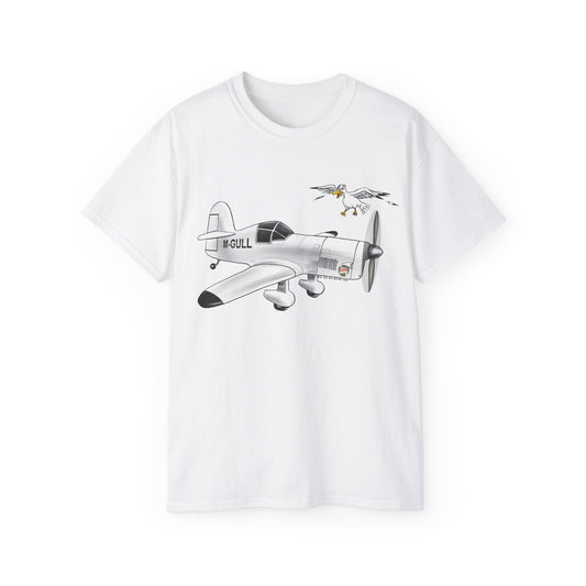 The Mew Gull Aircraft Unisex Ultra Cotton Tee