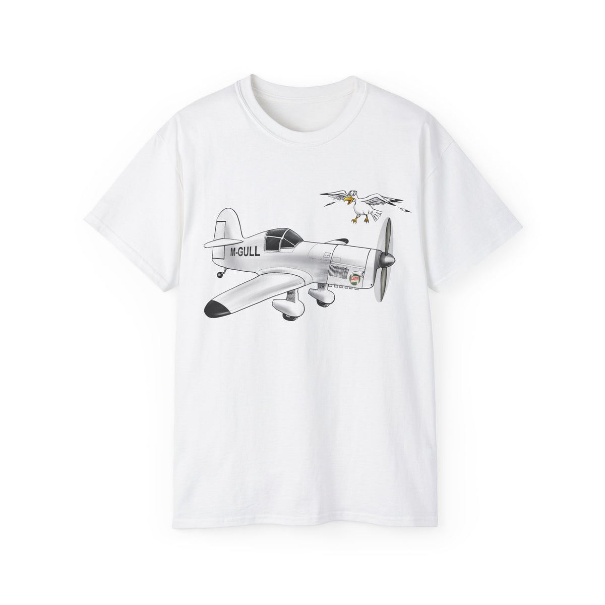 The Mew Gull Aircraft Unisex Ultra Cotton Tee
