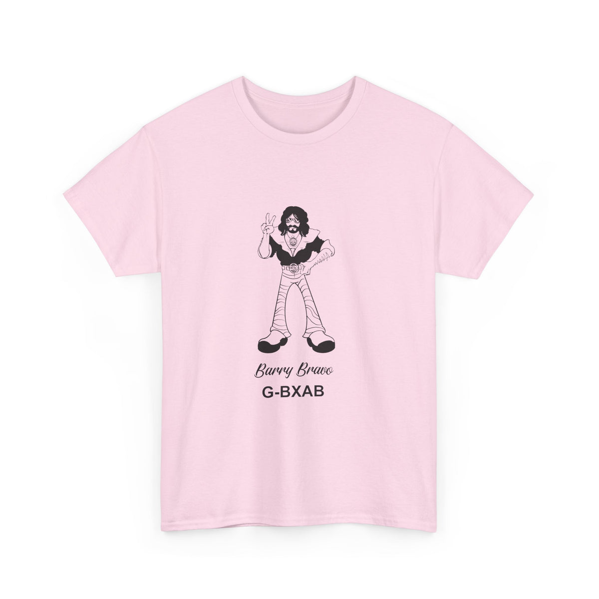 Tee Barry Bravo Piper PA28 Aircraft Retro Cartoon Design Unisex Heavy Cotton
