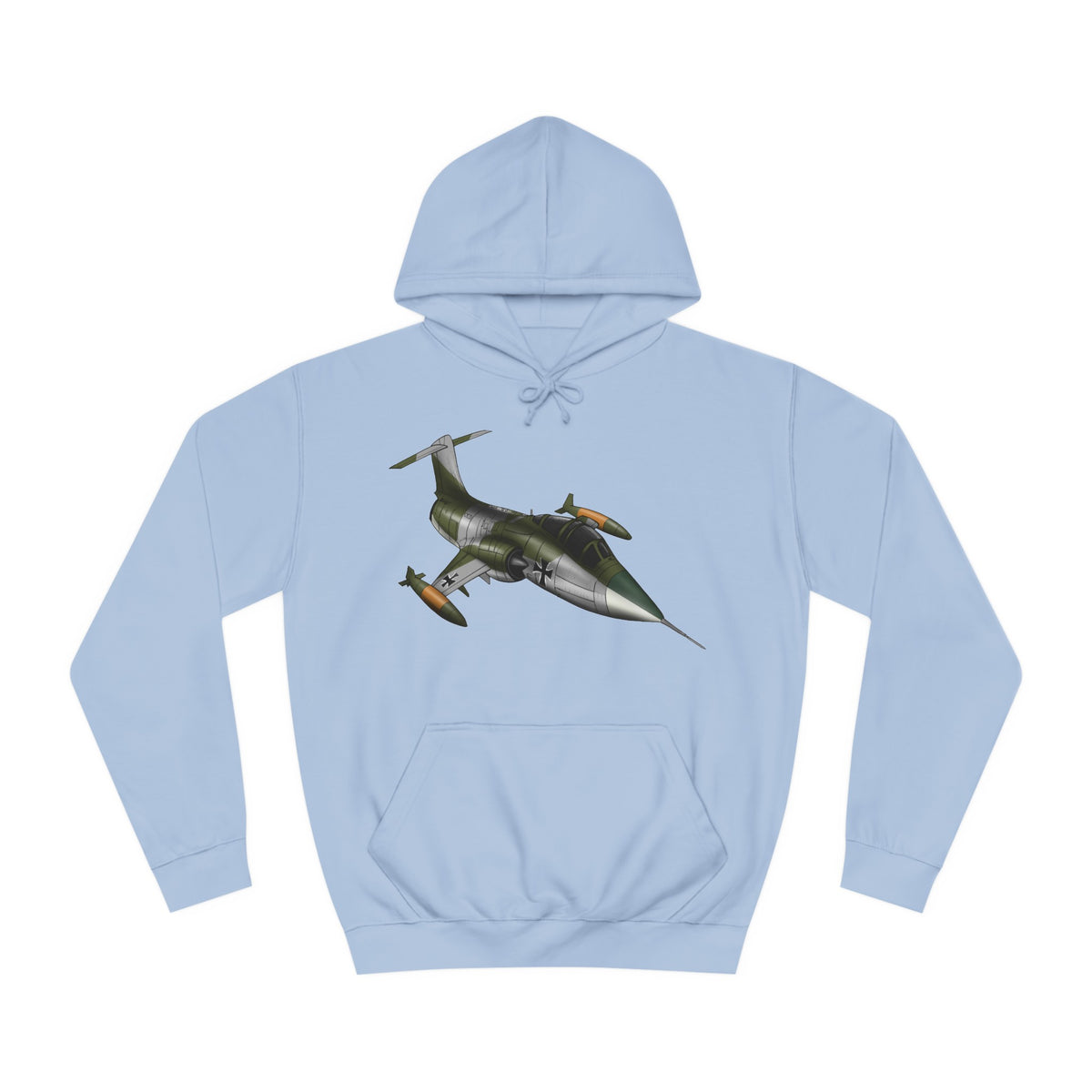 Starfighter Aircraft Design Unisex College Hoodie - Funky Aviation